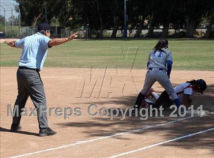 Thumbnail 2 in Bellarmine-Jefferson vs. Crossroads (CIF SS Playoffs) photogallery.
