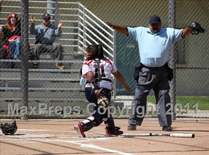 Thumbnail 2 in Bellarmine-Jefferson vs. Crossroads (CIF SS Playoffs) photogallery.