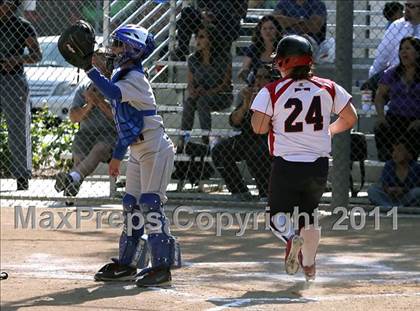 Thumbnail 3 in Bellarmine-Jefferson vs. Crossroads (CIF SS Playoffs) photogallery.