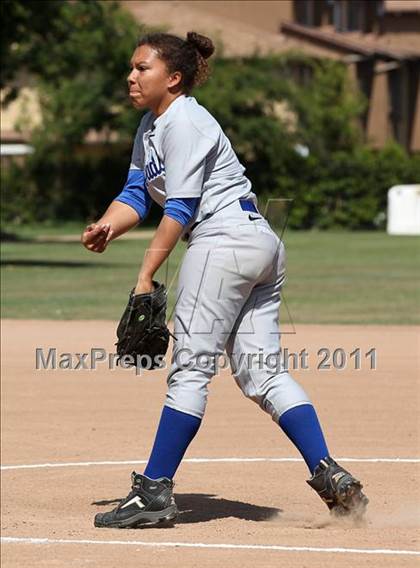 Thumbnail 2 in Bellarmine-Jefferson vs. Crossroads (CIF SS Playoffs) photogallery.