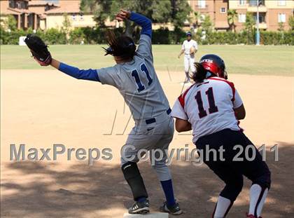 Thumbnail 3 in Bellarmine-Jefferson vs. Crossroads (CIF SS Playoffs) photogallery.
