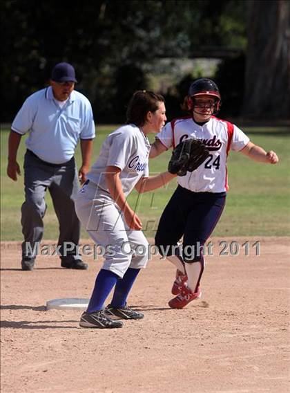 Thumbnail 2 in Bellarmine-Jefferson vs. Crossroads (CIF SS Playoffs) photogallery.