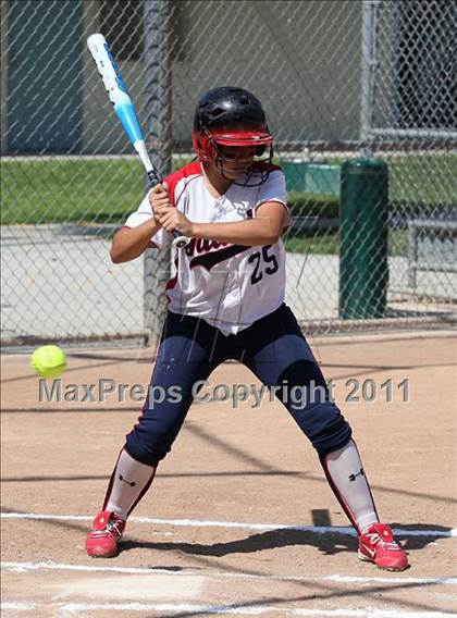 Thumbnail 3 in Bellarmine-Jefferson vs. Crossroads (CIF SS Playoffs) photogallery.