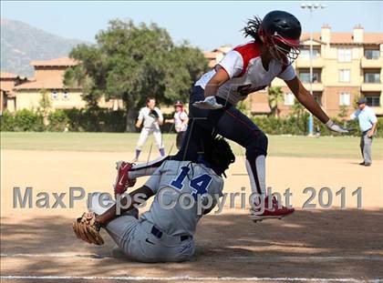 Thumbnail 1 in Bellarmine-Jefferson vs. Crossroads (CIF SS Playoffs) photogallery.
