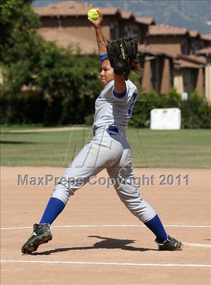 Thumbnail 1 in Bellarmine-Jefferson vs. Crossroads (CIF SS Playoffs) photogallery.