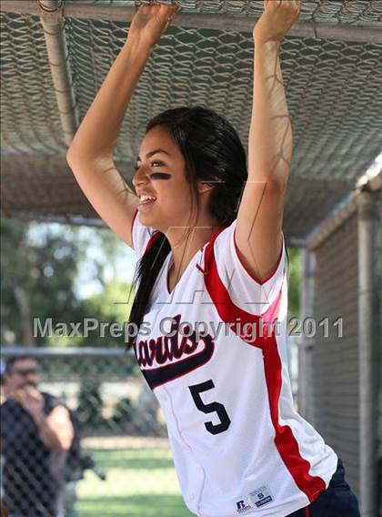 Thumbnail 1 in Bellarmine-Jefferson vs. Crossroads (CIF SS Playoffs) photogallery.
