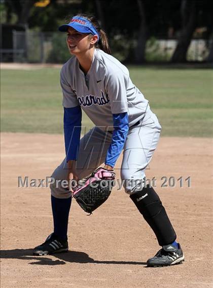 Thumbnail 1 in Bellarmine-Jefferson vs. Crossroads (CIF SS Playoffs) photogallery.