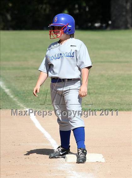 Thumbnail 3 in Bellarmine-Jefferson vs. Crossroads (CIF SS Playoffs) photogallery.
