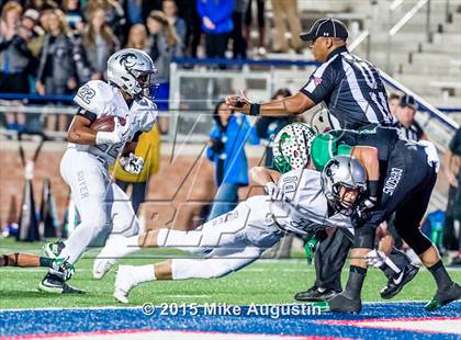 Thumbnail 1 in Guyer vs. Carroll (UIL 6A D2 Area Playoff) photogallery.