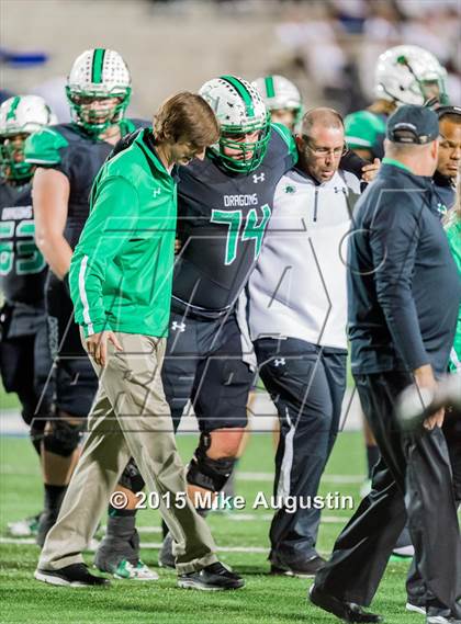 Thumbnail 1 in Guyer vs. Carroll (UIL 6A D2 Area Playoff) photogallery.