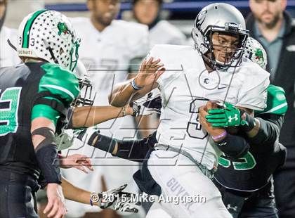Thumbnail 3 in Guyer vs. Carroll (UIL 6A D2 Area Playoff) photogallery.