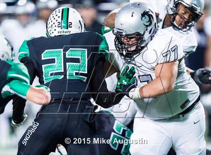 Thumbnail 2 in Guyer vs. Carroll (UIL 6A D2 Area Playoff) photogallery.