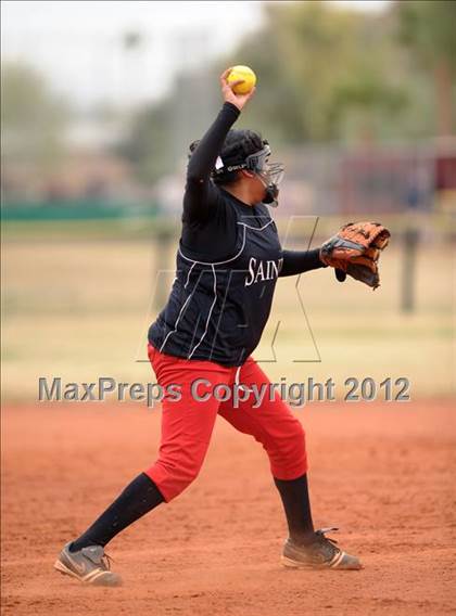 Thumbnail 1 in Mountain View Christian vs Carlin (Spring Slam Tournament) photogallery.