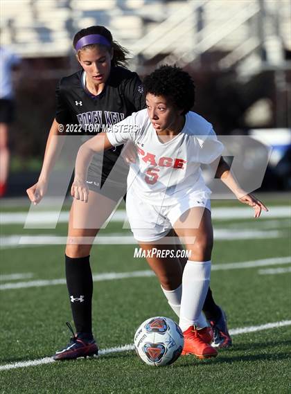 Thumbnail 3 in Page @ Ardrey Kell (NCHSAA 4A West Regional Final photogallery.