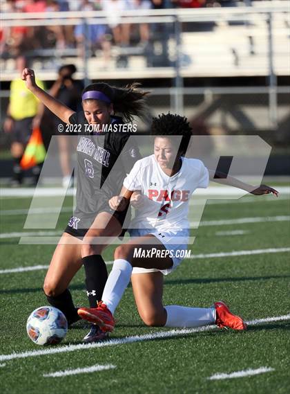 Thumbnail 1 in Page @ Ardrey Kell (NCHSAA 4A West Regional Final photogallery.