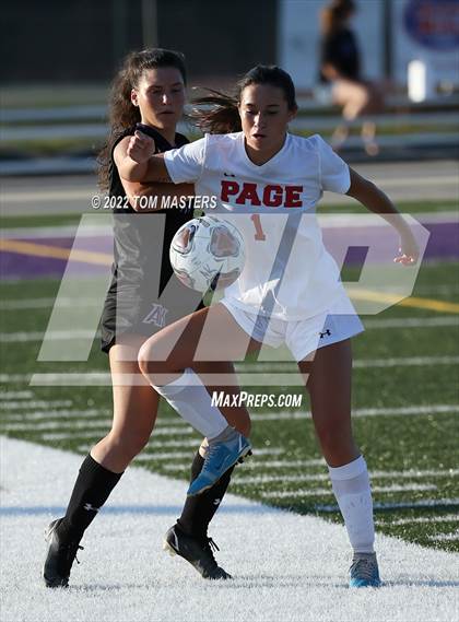 Thumbnail 3 in Page @ Ardrey Kell (NCHSAA 4A West Regional Final photogallery.