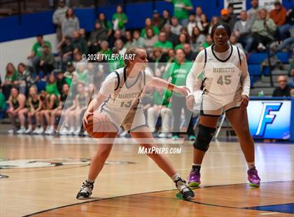 Thumbnail 3 in Clinton Central vs. Marquette Catholic (IHSAA 1A Semi-State 7 Championship) photogallery.