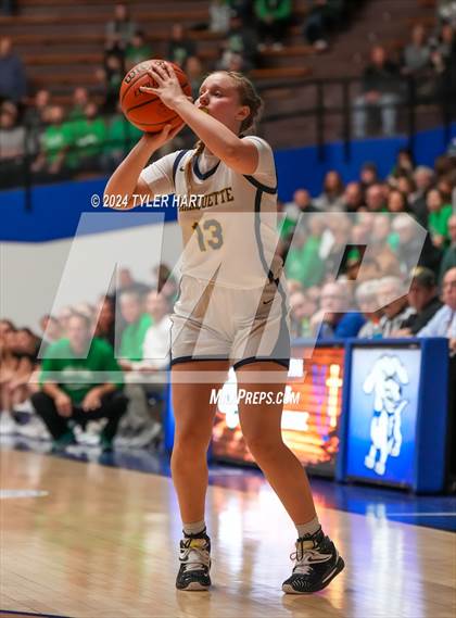 Thumbnail 1 in Clinton Central vs. Marquette Catholic (IHSAA 1A Semi-State 7 Championship) photogallery.