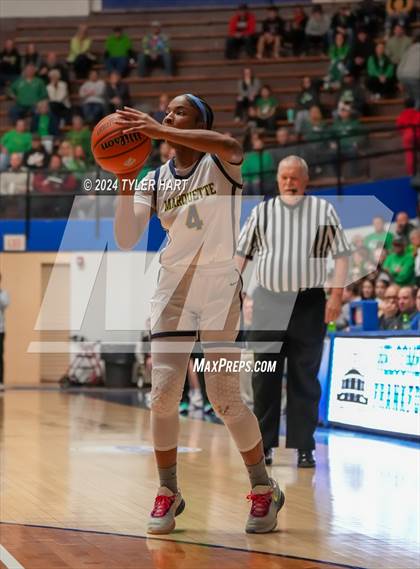Thumbnail 2 in Clinton Central vs. Marquette Catholic (IHSAA 1A Semi-State 7 Championship) photogallery.