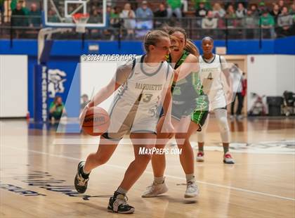 Thumbnail 1 in Clinton Central vs. Marquette Catholic (IHSAA 1A Semi-State 7 Championship) photogallery.