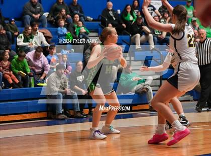 Thumbnail 2 in Clinton Central vs. Marquette Catholic (IHSAA 1A Semi-State 7 Championship) photogallery.