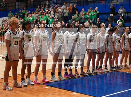 Thumbnail 2 in Clinton Central vs. Marquette Catholic (IHSAA 1A Semi-State 7 Championship) photogallery.
