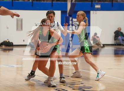 Thumbnail 1 in Clinton Central vs. Marquette Catholic (IHSAA 1A Semi-State 7 Championship) photogallery.