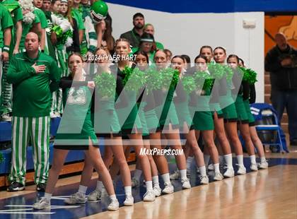 Thumbnail 1 in Clinton Central vs. Marquette Catholic (IHSAA 1A Semi-State 7 Championship) photogallery.