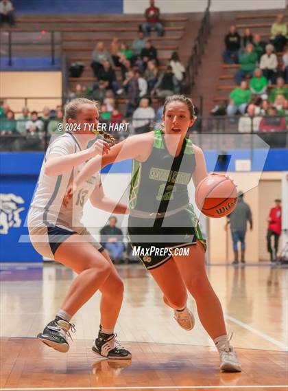 Thumbnail 1 in Clinton Central vs. Marquette Catholic (IHSAA 1A Semi-State 7 Championship) photogallery.