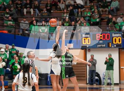 Thumbnail 1 in Clinton Central vs. Marquette Catholic (IHSAA 1A Semi-State 7 Championship) photogallery.