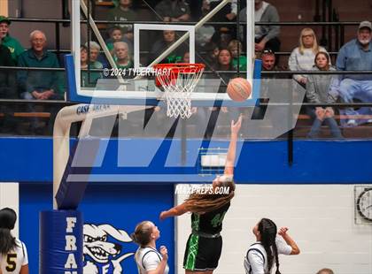 Thumbnail 1 in Clinton Central vs. Marquette Catholic (IHSAA 1A Semi-State 7 Championship) photogallery.