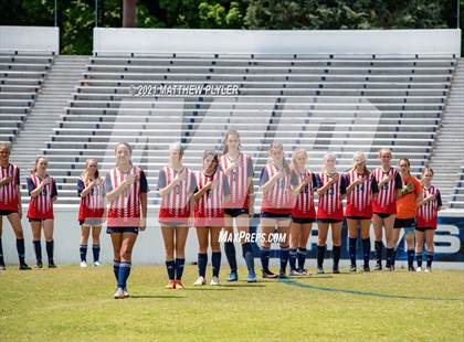 Thumbnail 3 in Franklin Academy vs. Community School of Davidson (2 of 2 - NCHSAA 1A Final - pre-game, post-game, awards, and team photos) photogallery.