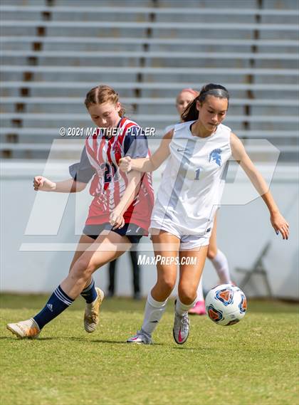 Thumbnail 3 in Franklin Academy vs. Community School of Davidson (2 of 2 - NCHSAA 1A Final - pre-game, post-game, awards, and team photos) photogallery.