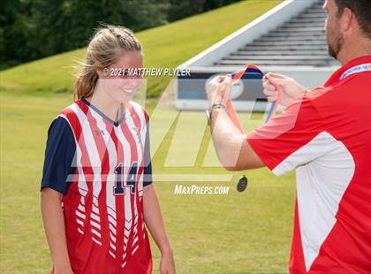 Thumbnail 2 in Franklin Academy vs. Community School of Davidson (2 of 2 - NCHSAA 1A Final - pre-game, post-game, awards, and team photos) photogallery.