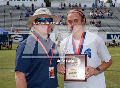 Thumbnail 3 in Franklin Academy vs. Community School of Davidson (2 of 2 - NCHSAA 1A Final - pre-game, post-game, awards, and team photos) photogallery.