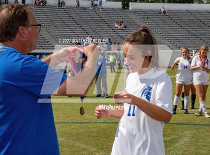 Thumbnail 2 in Franklin Academy vs. Community School of Davidson (2 of 2 - NCHSAA 1A Final - pre-game, post-game, awards, and team photos) photogallery.