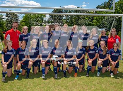 Thumbnail 3 in Franklin Academy vs. Community School of Davidson (2 of 2 - NCHSAA 1A Final - pre-game, post-game, awards, and team photos) photogallery.