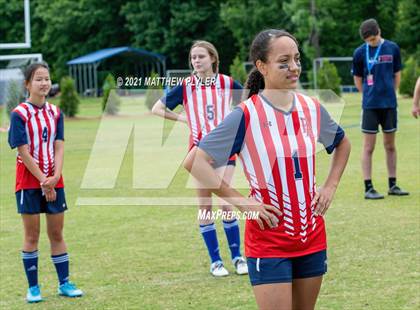 Thumbnail 1 in Franklin Academy vs. Community School of Davidson (2 of 2 - NCHSAA 1A Final - pre-game, post-game, awards, and team photos) photogallery.