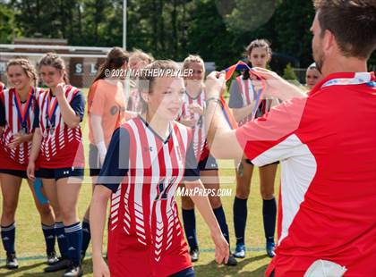 Thumbnail 1 in Franklin Academy vs. Community School of Davidson (2 of 2 - NCHSAA 1A Final - pre-game, post-game, awards, and team photos) photogallery.