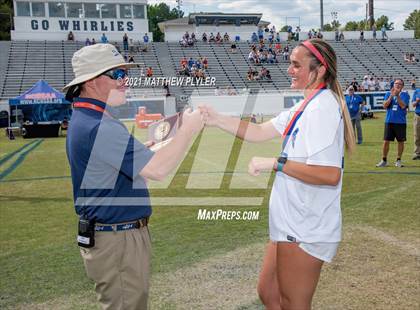 Thumbnail 2 in Franklin Academy vs. Community School of Davidson (2 of 2 - NCHSAA 1A Final - pre-game, post-game, awards, and team photos) photogallery.