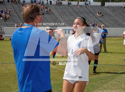 Thumbnail 3 in Franklin Academy vs. Community School of Davidson (2 of 2 - NCHSAA 1A Final - pre-game, post-game, awards, and team photos) photogallery.