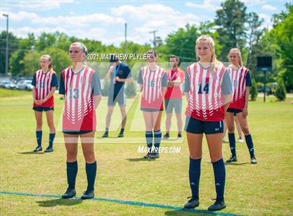 Thumbnail 1 in Franklin Academy vs. Community School of Davidson (2 of 2 - NCHSAA 1A Final - pre-game, post-game, awards, and team photos) photogallery.