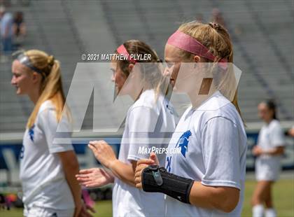 Thumbnail 2 in Franklin Academy vs. Community School of Davidson (2 of 2 - NCHSAA 1A Final - pre-game, post-game, awards, and team photos) photogallery.