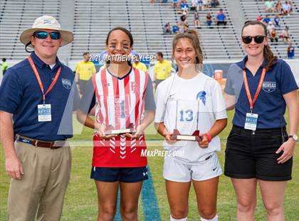 Thumbnail 2 in Franklin Academy vs. Community School of Davidson (2 of 2 - NCHSAA 1A Final - pre-game, post-game, awards, and team photos) photogallery.