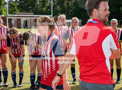 Thumbnail 3 in Franklin Academy vs. Community School of Davidson (2 of 2 - NCHSAA 1A Final - pre-game, post-game, awards, and team photos) photogallery.