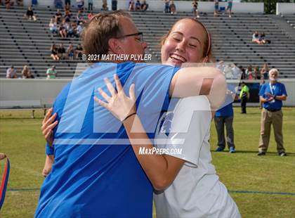 Thumbnail 1 in Franklin Academy vs. Community School of Davidson (2 of 2 - NCHSAA 1A Final - pre-game, post-game, awards, and team photos) photogallery.