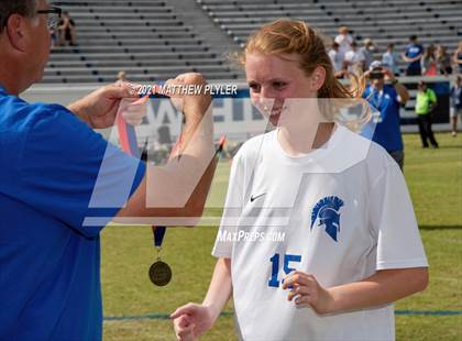 Thumbnail 2 in Franklin Academy vs. Community School of Davidson (2 of 2 - NCHSAA 1A Final - pre-game, post-game, awards, and team photos) photogallery.