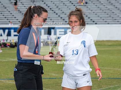 Thumbnail 2 in Franklin Academy vs. Community School of Davidson (2 of 2 - NCHSAA 1A Final - pre-game, post-game, awards, and team photos) photogallery.
