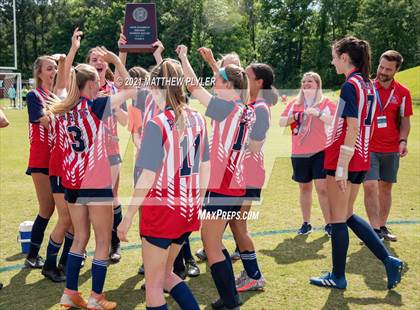 Thumbnail 2 in Franklin Academy vs. Community School of Davidson (2 of 2 - NCHSAA 1A Final - pre-game, post-game, awards, and team photos) photogallery.