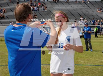 Thumbnail 1 in Franklin Academy vs. Community School of Davidson (2 of 2 - NCHSAA 1A Final - pre-game, post-game, awards, and team photos) photogallery.